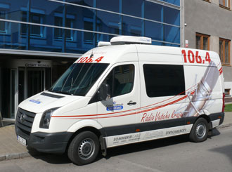 Technologické řešení přenosového vozu