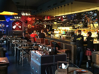 Restaurace a hotely