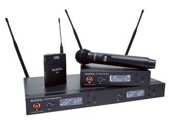 Audix - nové bezdrátové systémy R41 a R61
