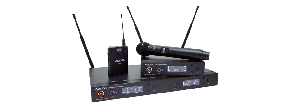 Audix - nové bezdrátové systémy R41 a R61