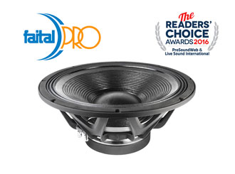 Faital Pro oceněn Readers Choice Award 2016