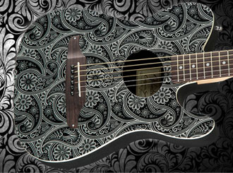 Fender Telecoustic v limitované edici Paisley