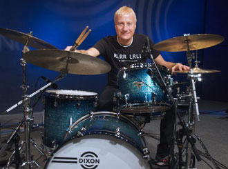 Gregg Bissonette – jsem nadšený, jak bicí s Audix mikrofony zní