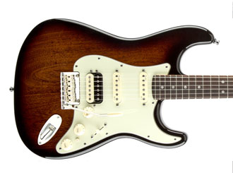 Limitovaná edice Fender American Deluxe Mahogany Stratocaster HSS