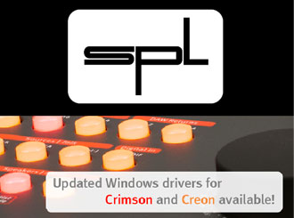 Nové drivery pro SPL Creon a SPL Crimson
