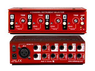 Radial JX-42 guitar selector