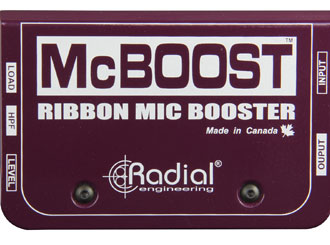 Radial McBoost mic signal booster