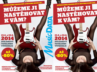 Totální výprodej v MusicData