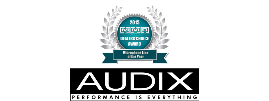 Audix vítězem Microphone line of the year 2015