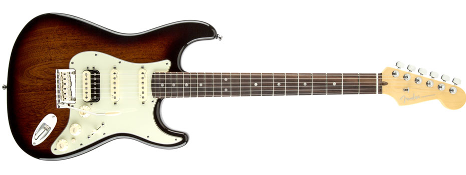 Limitovaná edice Fender American Deluxe Mahogany Stratocaster HSS