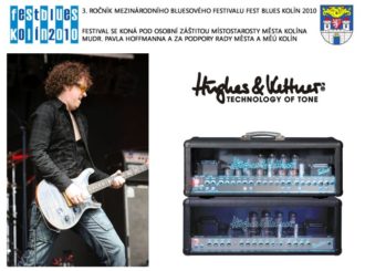 MusicData a hudebniraj.cz spolu s Hughes & Kettner TriAmp - partnery Fest Blues Kolín 2010