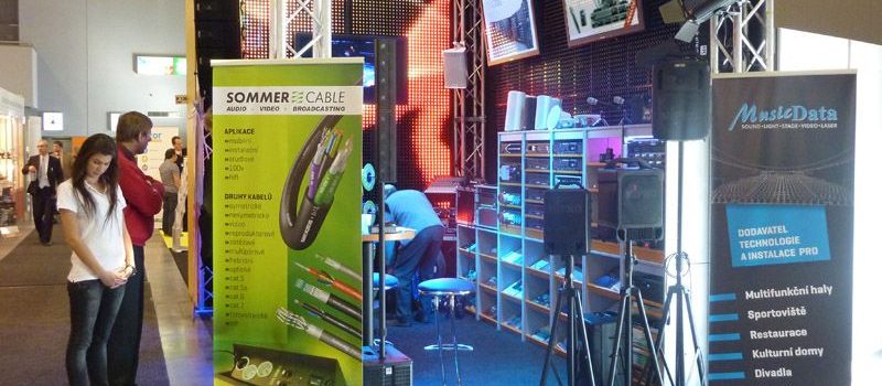 MusicData na veletrhu AMPER 2011