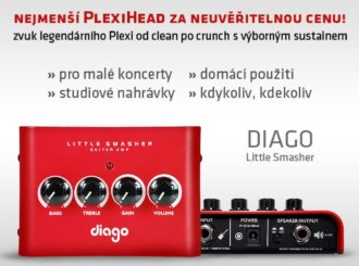 Nejmenší kytarová hlava - Little Smasher