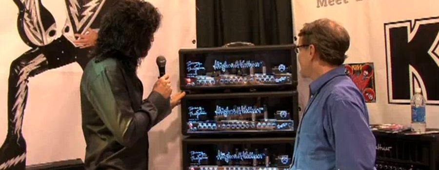 Rocková klasika KISS na NAMM Show s Hughes & Kettner Tommy Thayer Duotone.