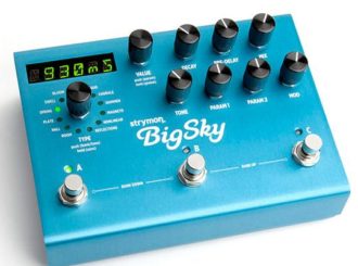 Strymon BigSky reverb machines