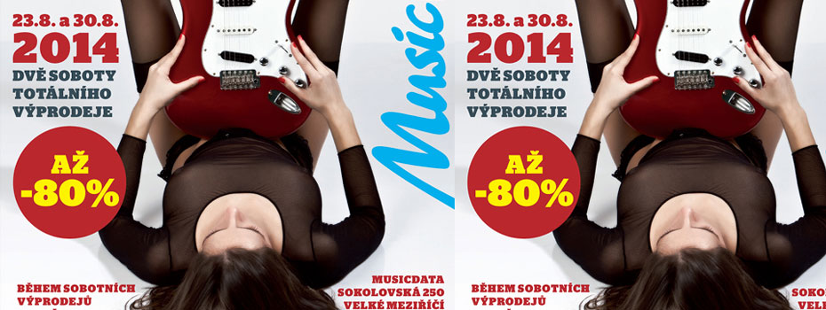 Totální výprodej v MusicData
