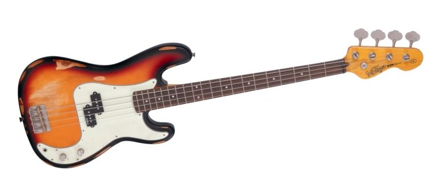 Vintage V4MRSSB představuje model ve stylu relic precision bass