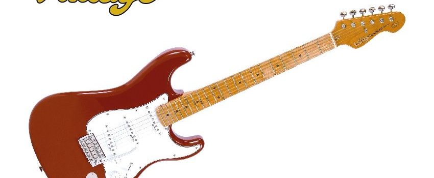 VINTAGE V6MFR Reissued Stratocaster