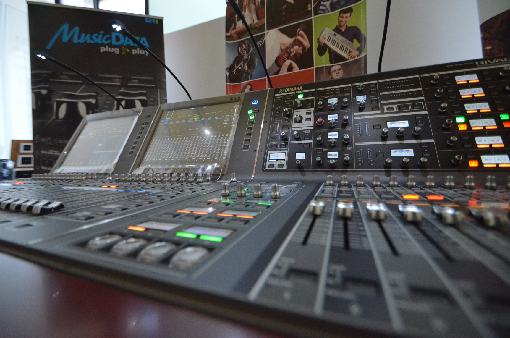 Yamaha Rivage PM10 – jeden z prvních kusů v evropě dorazil do MusicData