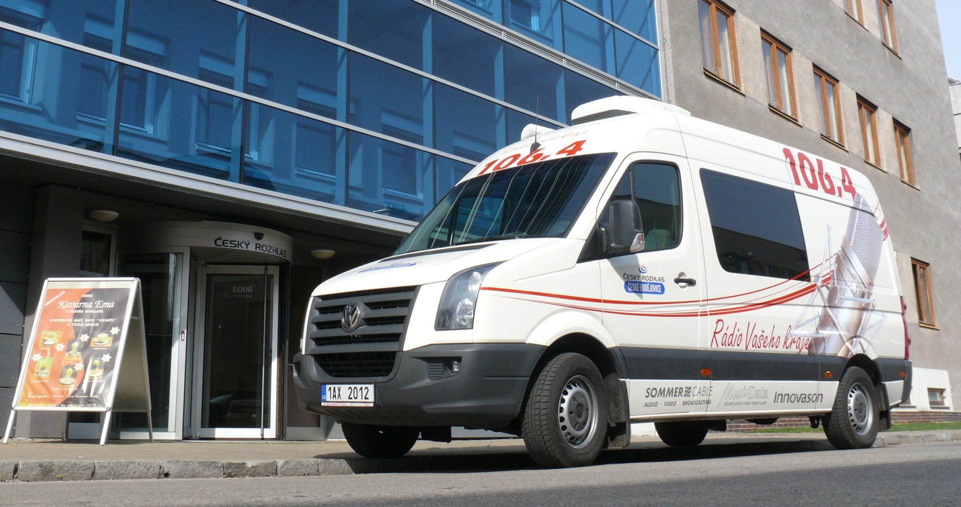 Nový přenosový vůz pro Český rozhlas