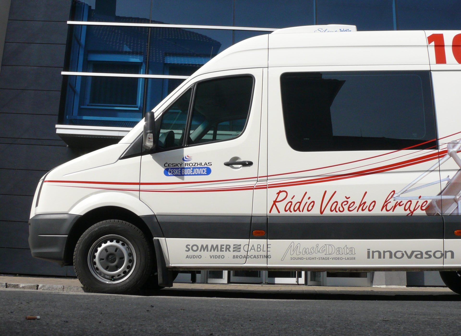 Nový přenosový vůz pro Český rozhlas