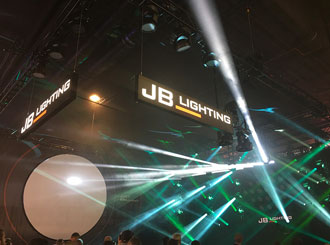 Světlená show JB-Lighting na Prolight & Sound 2017
