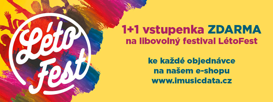 Objednejte na našem e-shopu a získejte 1+1 vstupenku zdarma na LétoFest