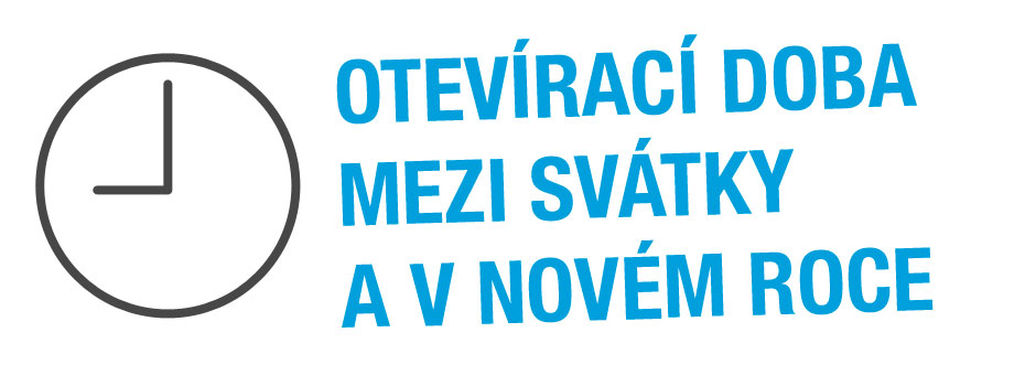 Mezi svátky máme otevřeno