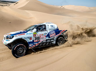 Dakar 2018 – logo MusicData dojelo společně s posádkou až do cíle