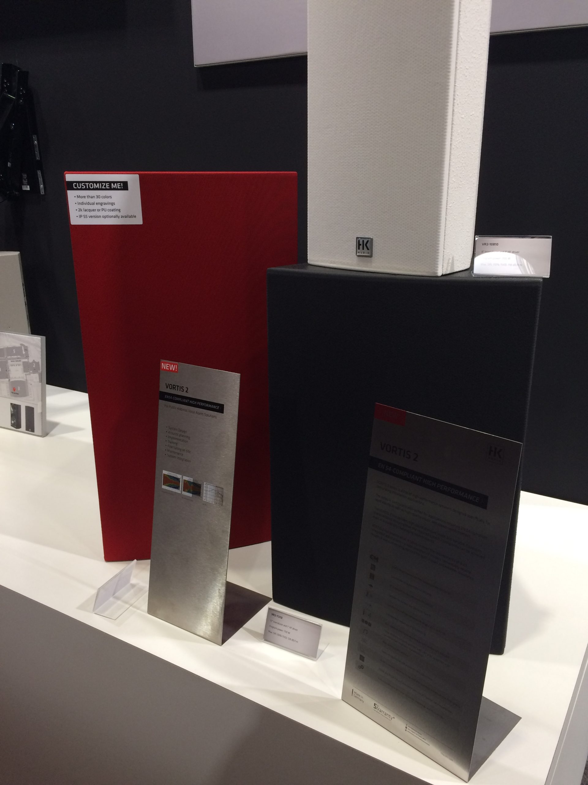 HK Audio - novinky z Prolight + Sound 2018 ve Frankfurtu