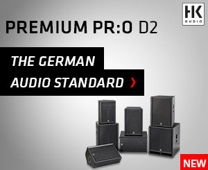 HK Audio uvádí na trh novou rodinu aktivních reprosoustav PREMIUM PR:O D2