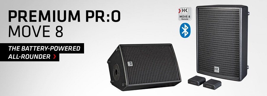 HK Audio PREMIUM PRO MOVE 8 - nová aktivní multifunkční reprosoustava