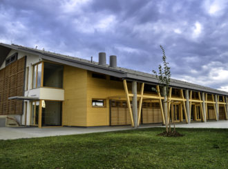 Obrázek č.1 reference Novostavba kulturního domu v Drnholci