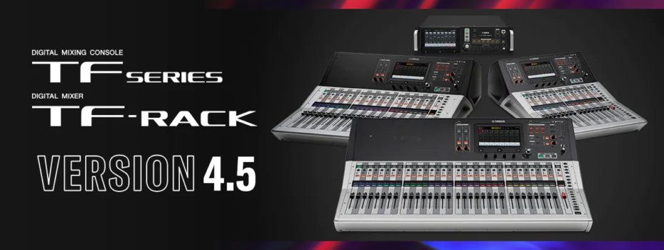 Nejnovější aktualizace řady TF na verzi 4.5 přidává presety mikrofonů Audix