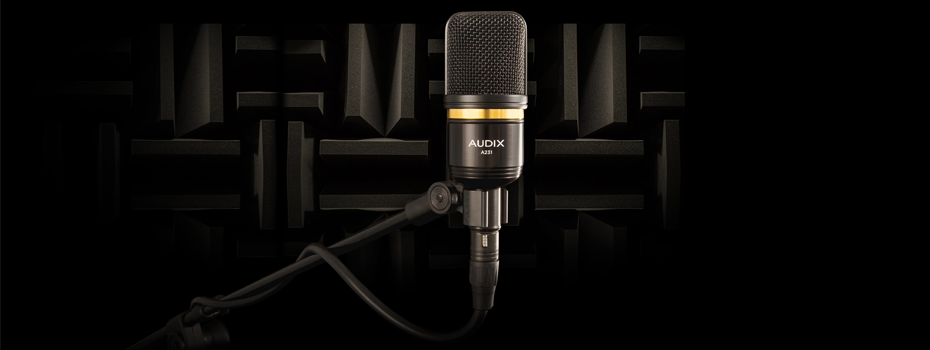 Audix představuje vokální mikrofon A231 Studio: nový zlatý standard