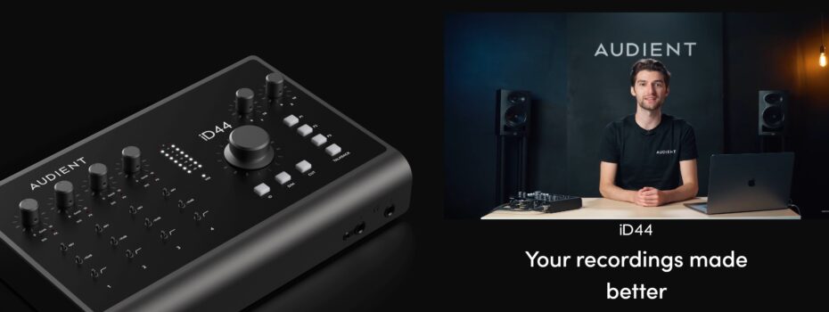 Nová instruktážní videa pro zvukovou kartu Audient iD44 MKII