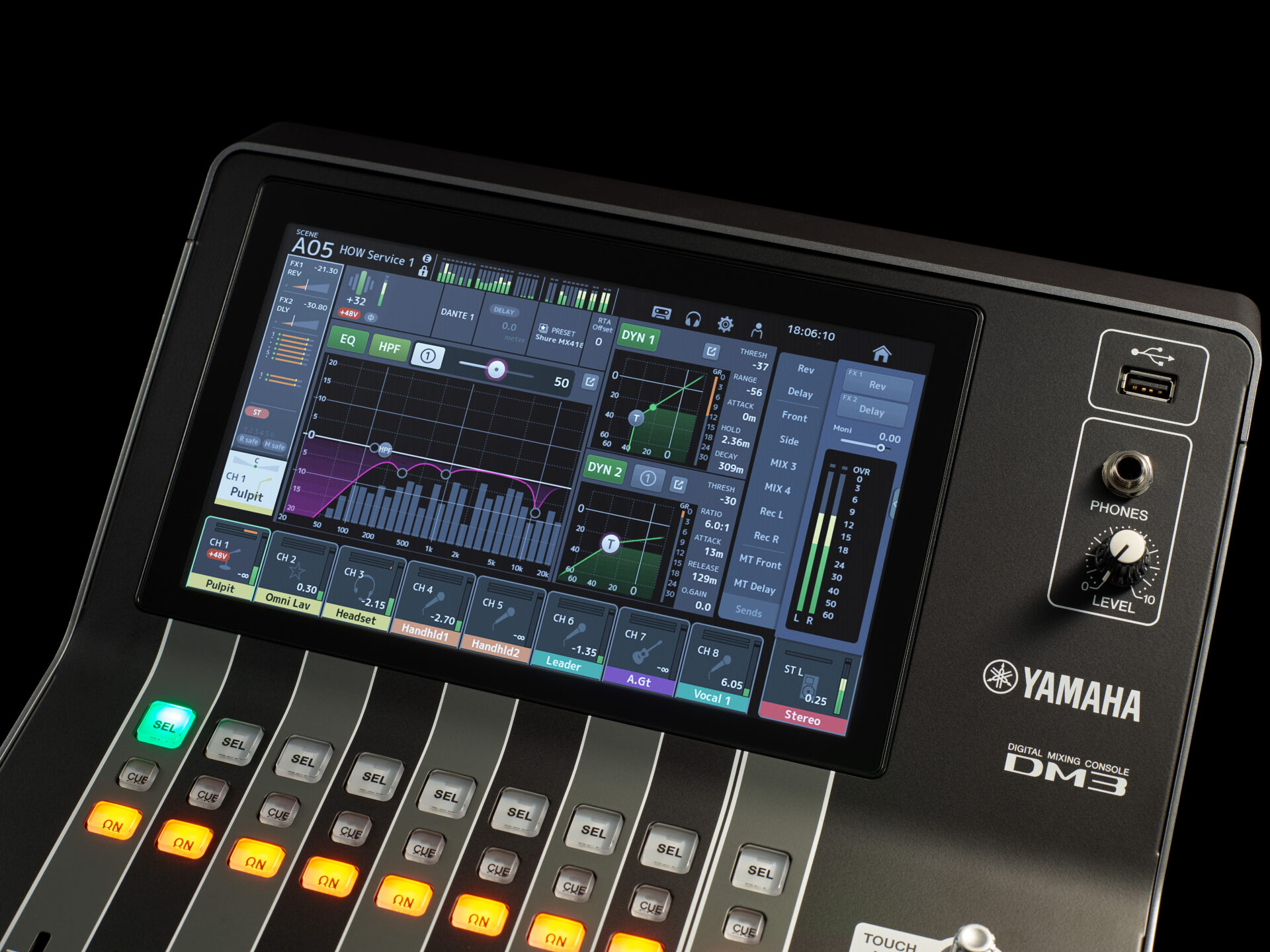 Nové ultra kompaktní digitální mixpulty Yamaha DM3 Nové ultra kompaktní digitální mixpulty Yamaha DM3