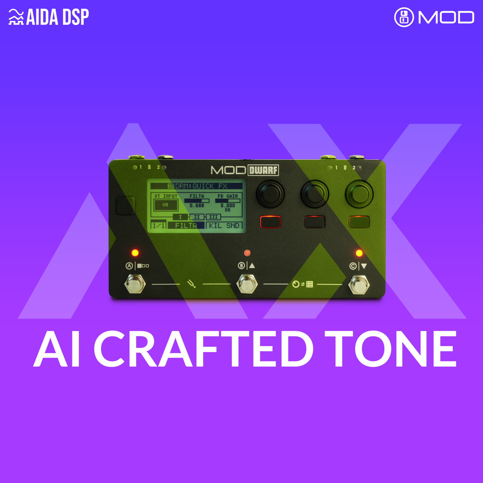 MOD Audio vydává AIDA-X, AI Model Player a vstupuje do světa Neural Modeling