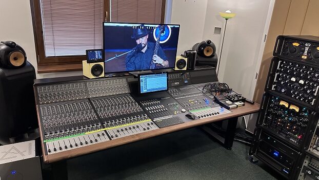 Audient ASP8024-HE - nová recording konzole pro studio COBRA SOUND