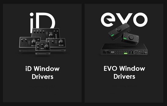 Audient - nové drivery pro Windows