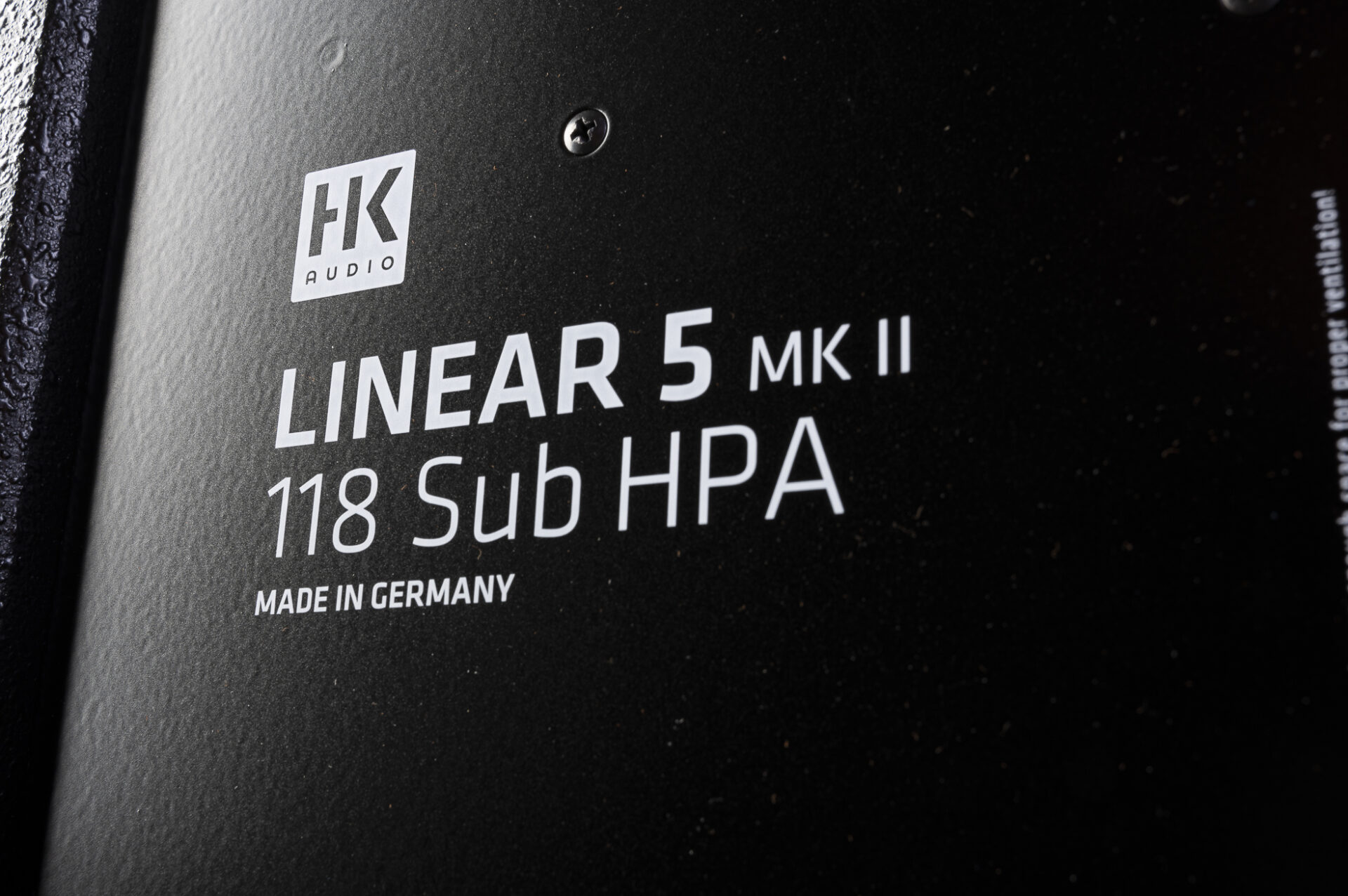 HK Audio - LINEAR 5 MKII 308 LTA a LINEAR 5 MKII 118 Sub HPA HK Audio - LINEAR 5 MKII 308 LTA a LINEAR 5 MKII 118 Sub HPA
