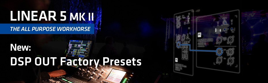 HK Audio - DSP OUT Factory presets