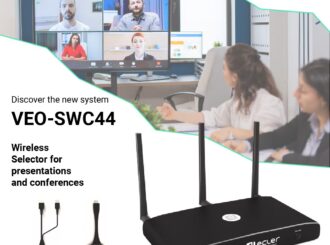 Obrázek č.1 article ECLER VEO-SWC44 - bezdrátový konferenční a prezentační přepínač