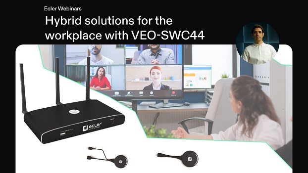 ECLER VEO-SWC44 - bezdrátový konferenční a prezentační přepínač