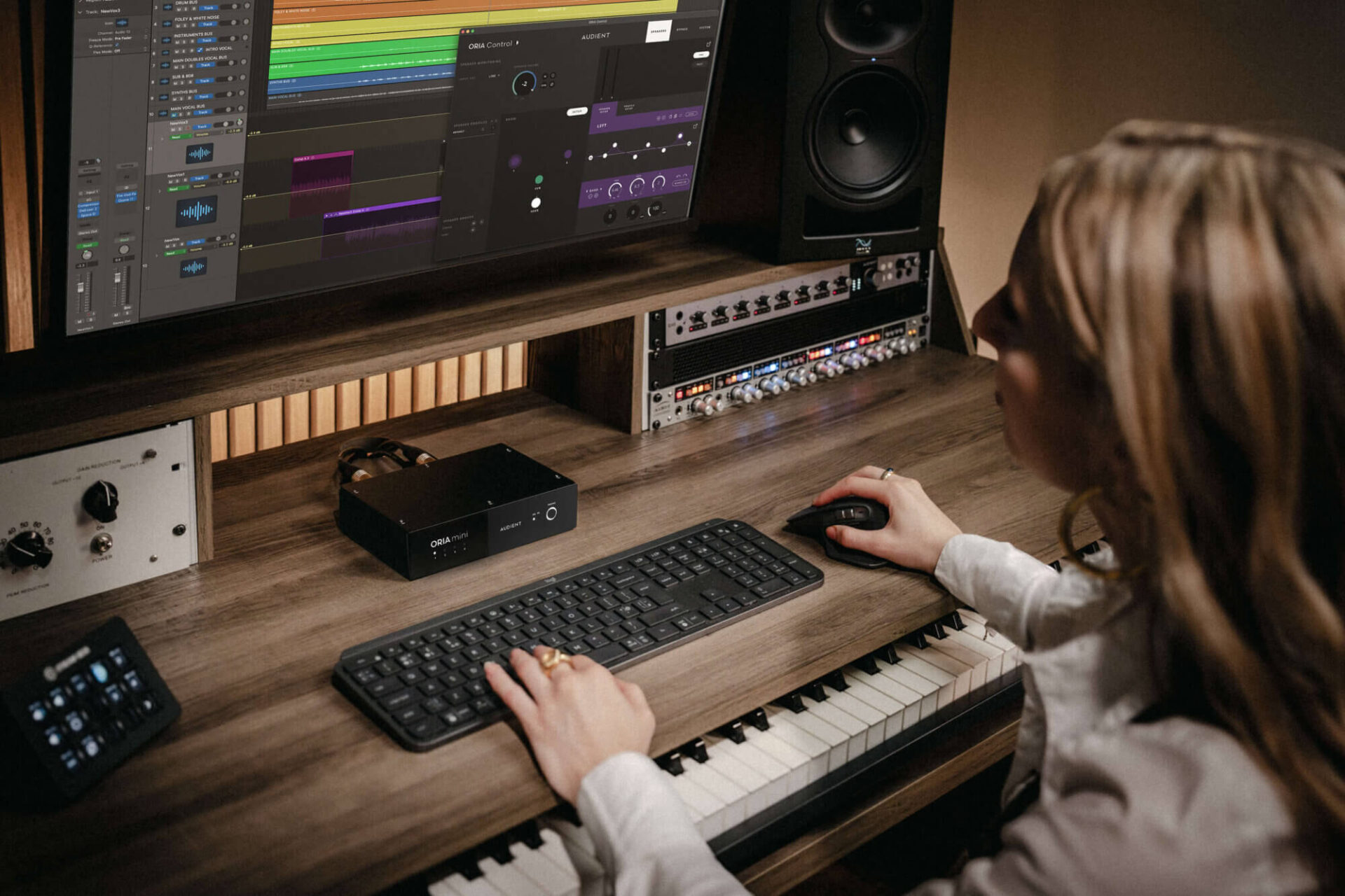 Hardwarová korekce akustiky místnosti: ORIA Mini + SoundID Reference. Prostě lepší mixy bez starostí